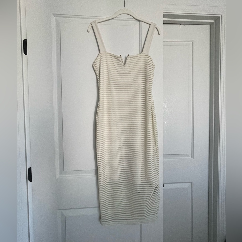 Good American tight midi dress only worn once!!
